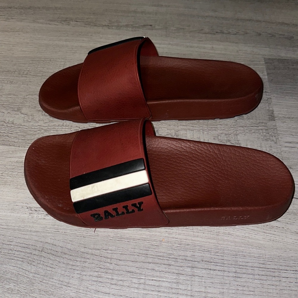 Men’s BALLY Saxor Rubber Slides